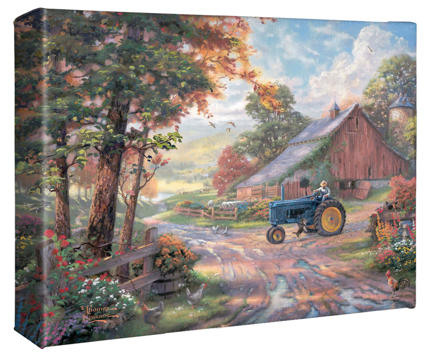 Summer's Heritage - 8" x 10" Gallery Wrapped Canvas