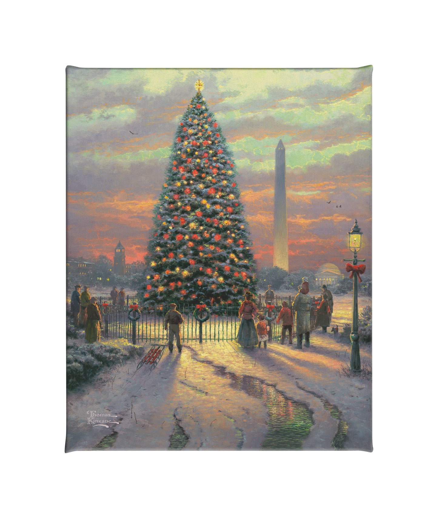 Symbols of Freedom - 8" x 10" Gallery Wrapped Canvas