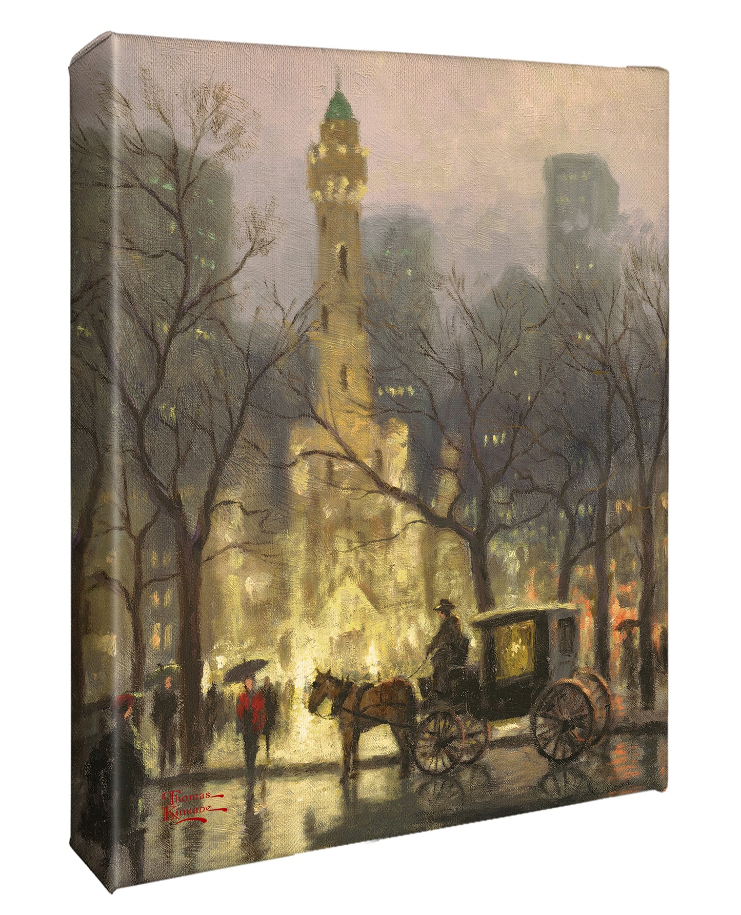 The Water Tower, Chicago - 8" x 10" Gallery Wrapped Canvas