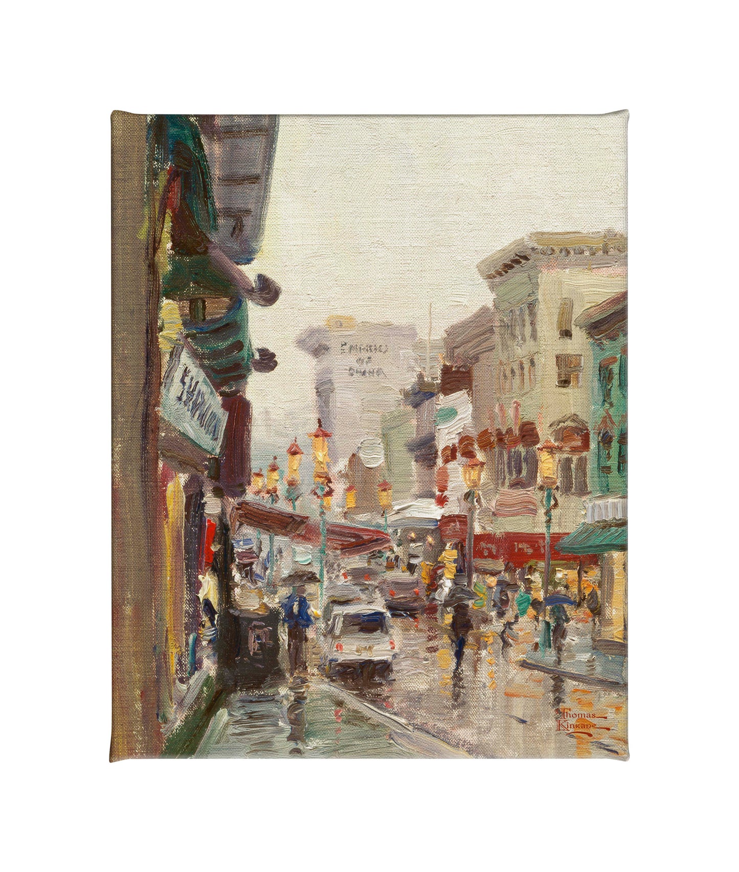 Chinatown, San Francisco - 8" x 10" Gallery Wrapped Canvas