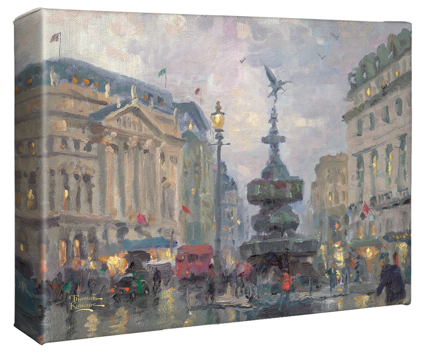 Piccadilly Circus, London - 8" x 10" Gallery Wrapped Canvas