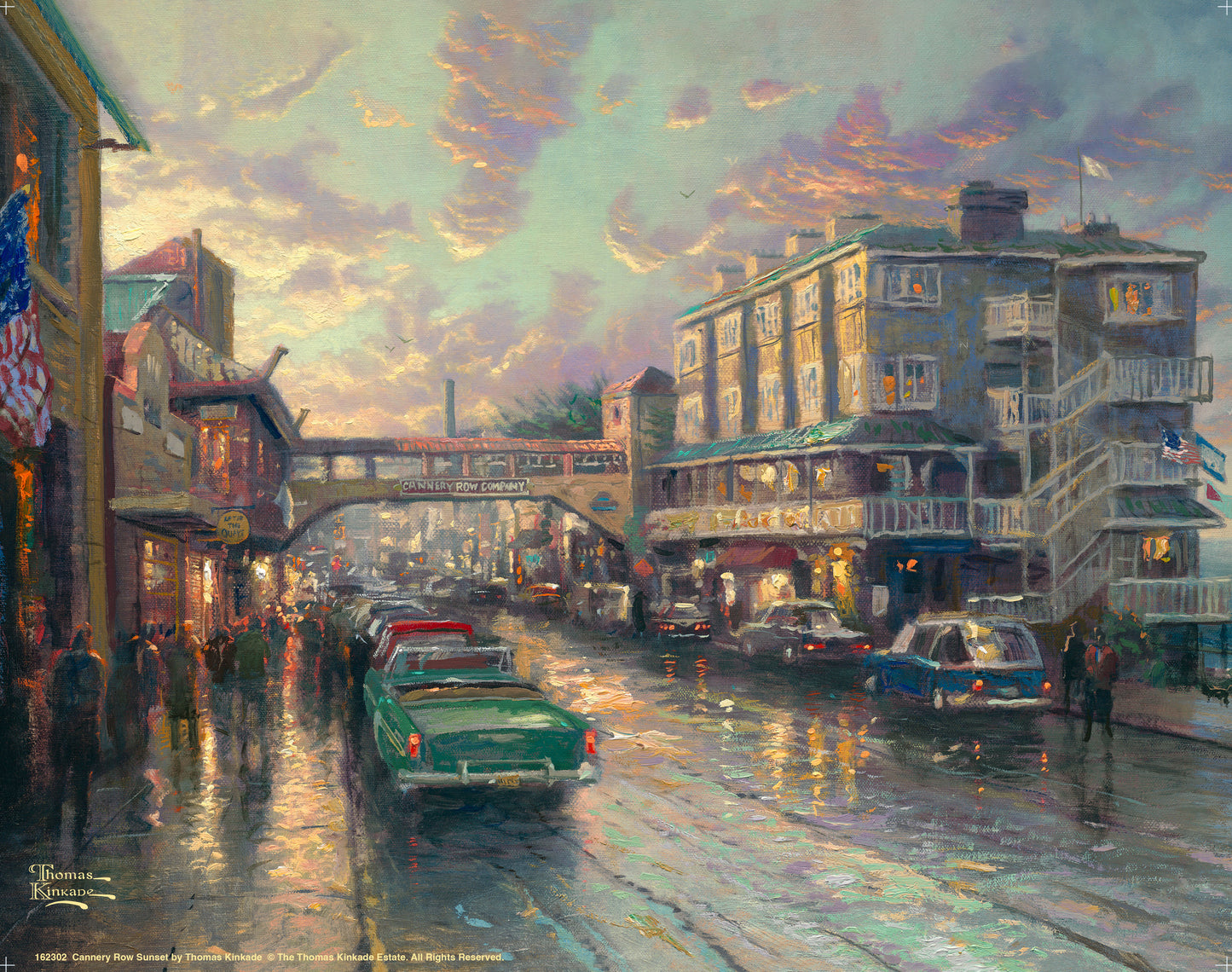 Cannery Row Sunset - Art Prints