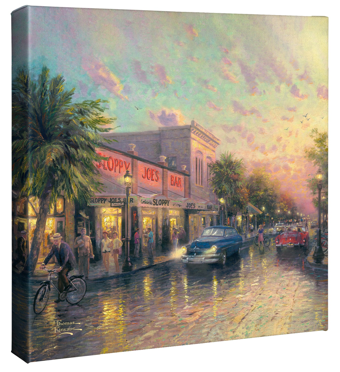 Key West - 14" x 14" Gallery Wrapped Canvas