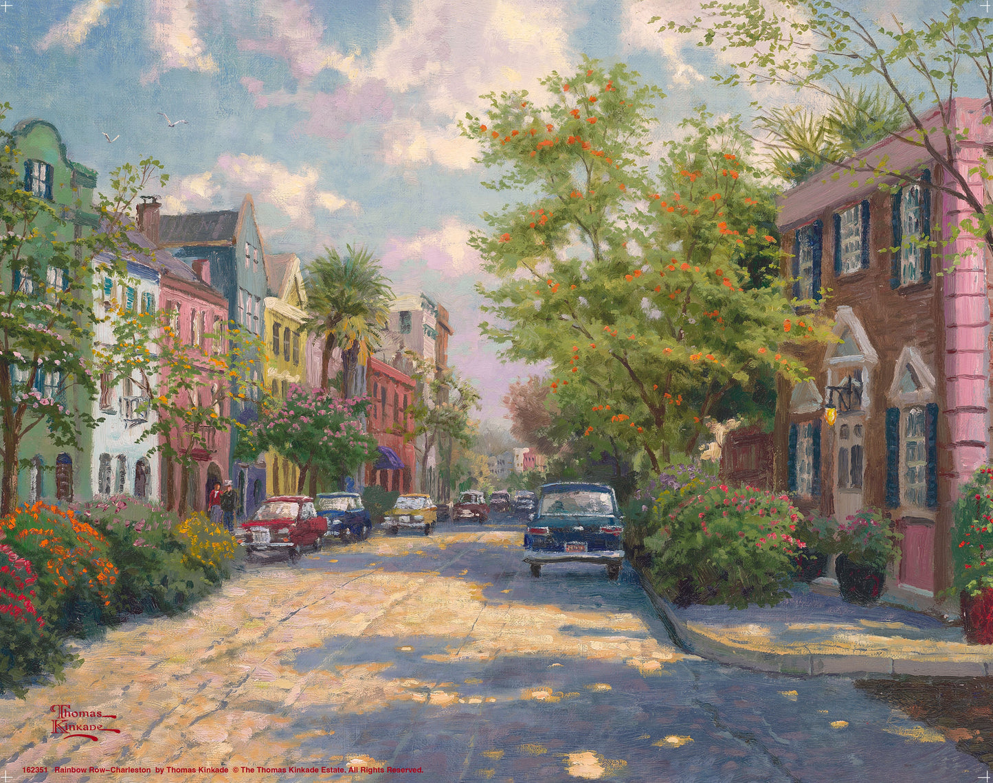 Rainbow Row, Charleston - Art Prints