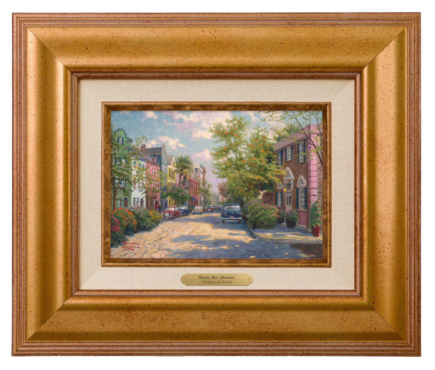 Rainbow Row, Charleston - Brushworks