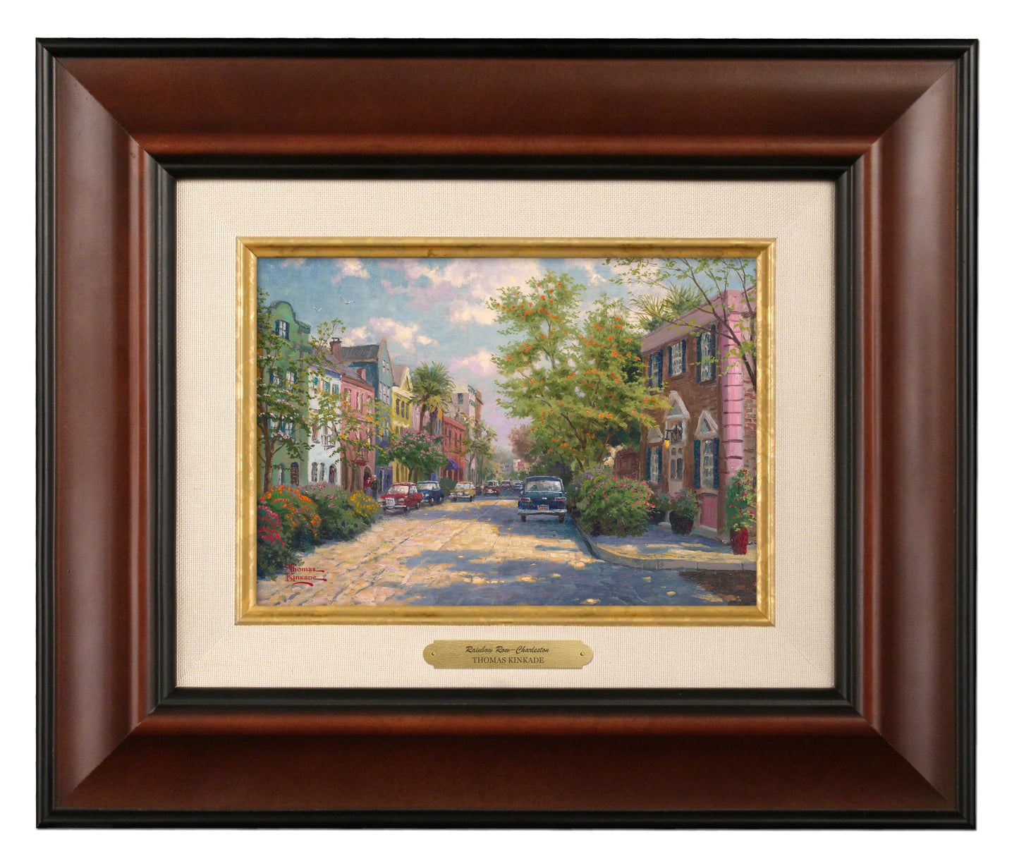 Rainbow Row, Charleston - Brushworks