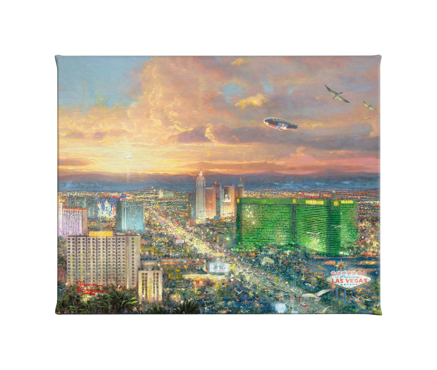 Viva Las Vegas - 8" x 10" Gallery Wrapped Canvas