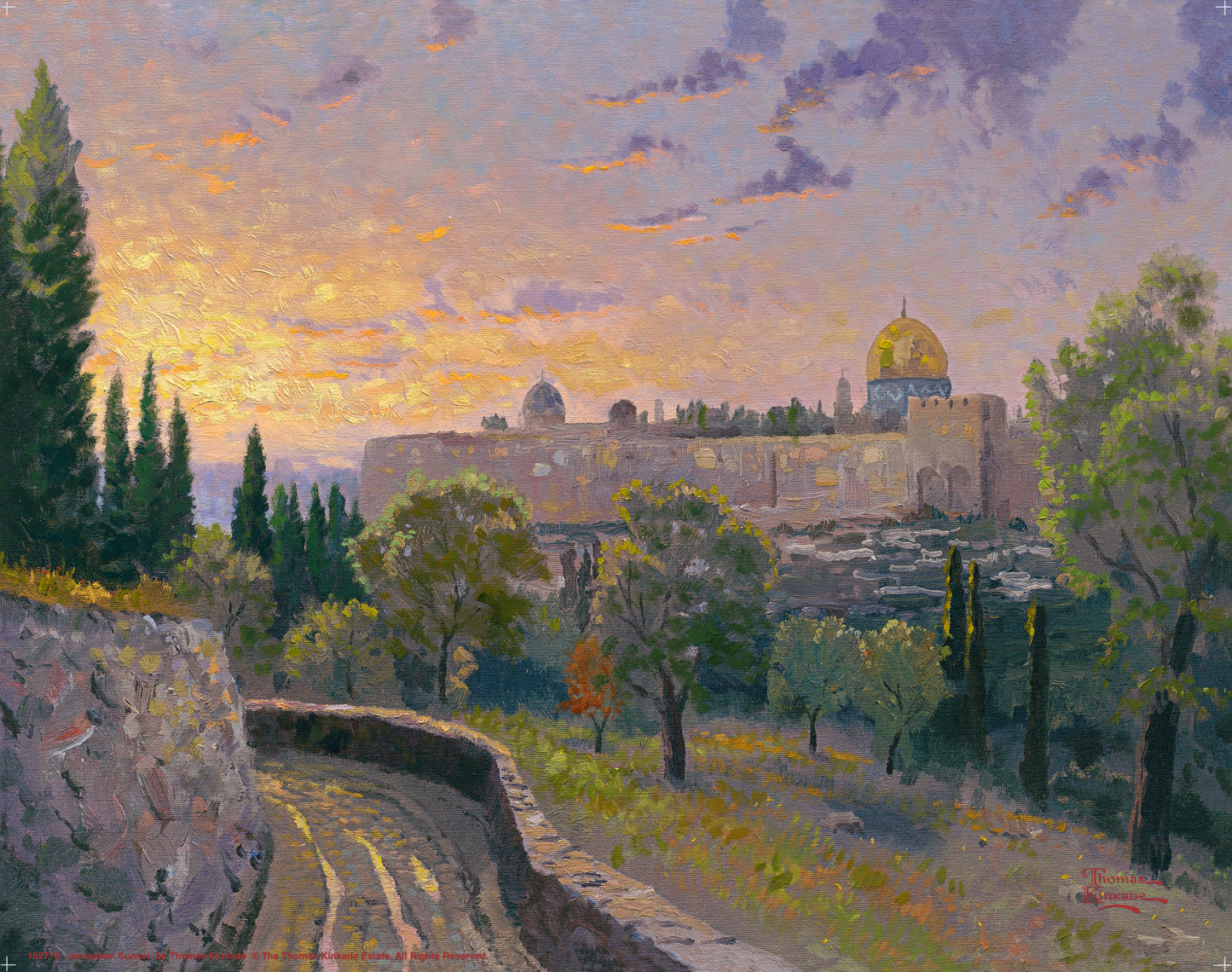 Jerusalem Sunset - Art Prints