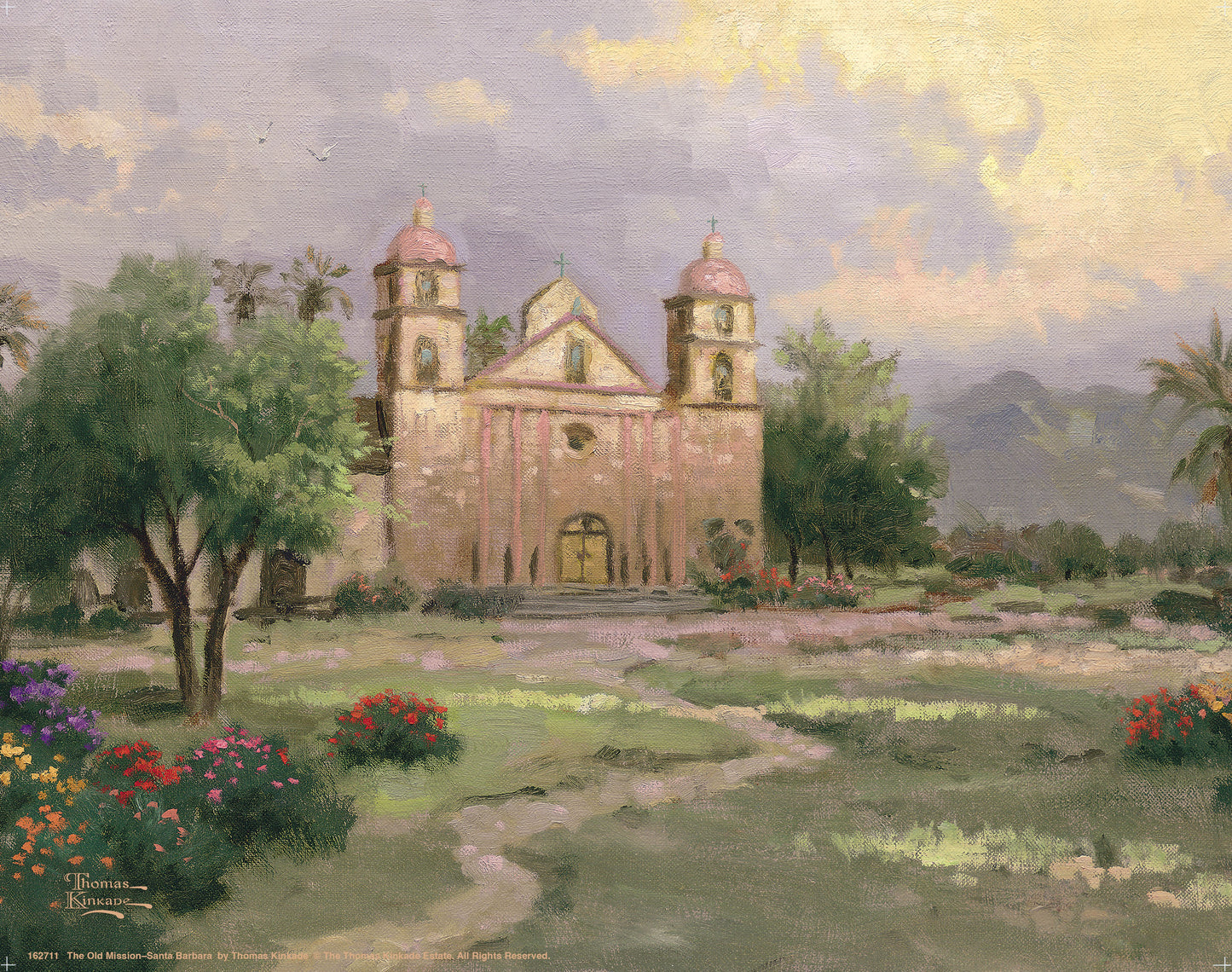 The Old Mission, Santa Barbara - Art Prints