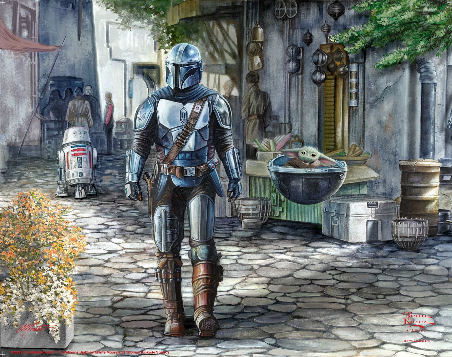 The Mandalorian™ - A Welcome Sight - Art Prints