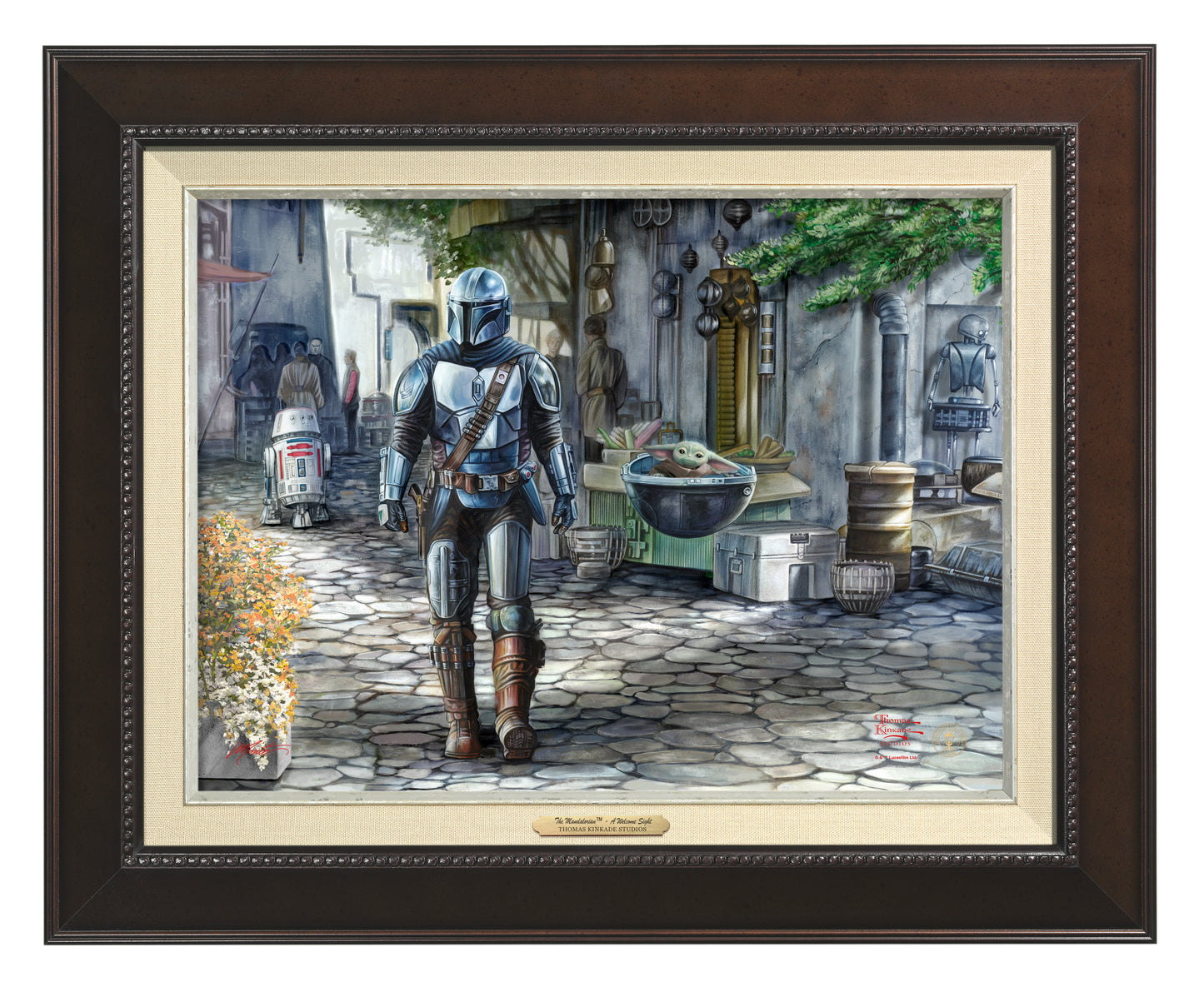 The Mandalorian™ - A Welcome Sight - Canvas Classics