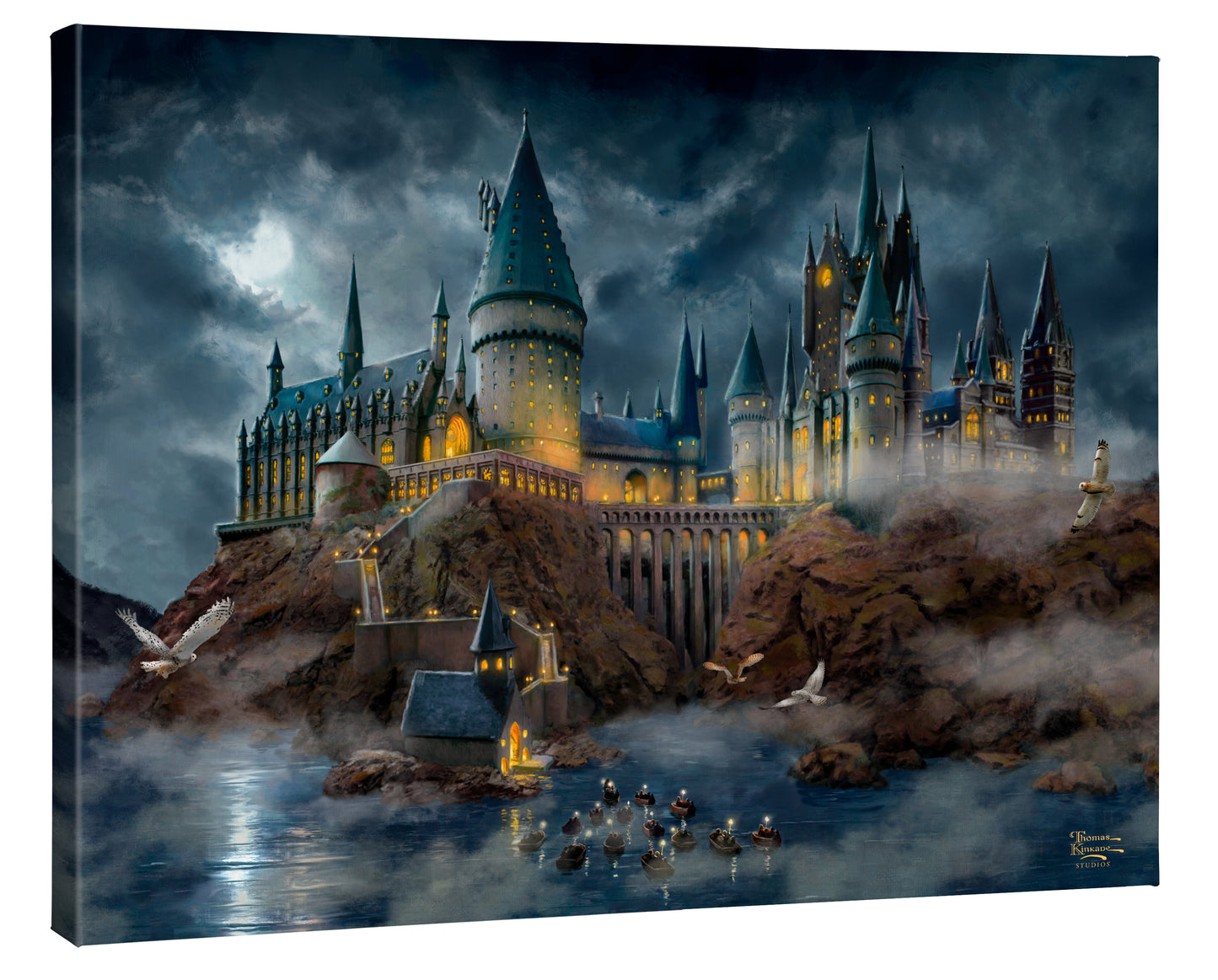 Harry Potter™ Hogwarts™ Castle - 24" x 30" Gallery Wrapped Canvas