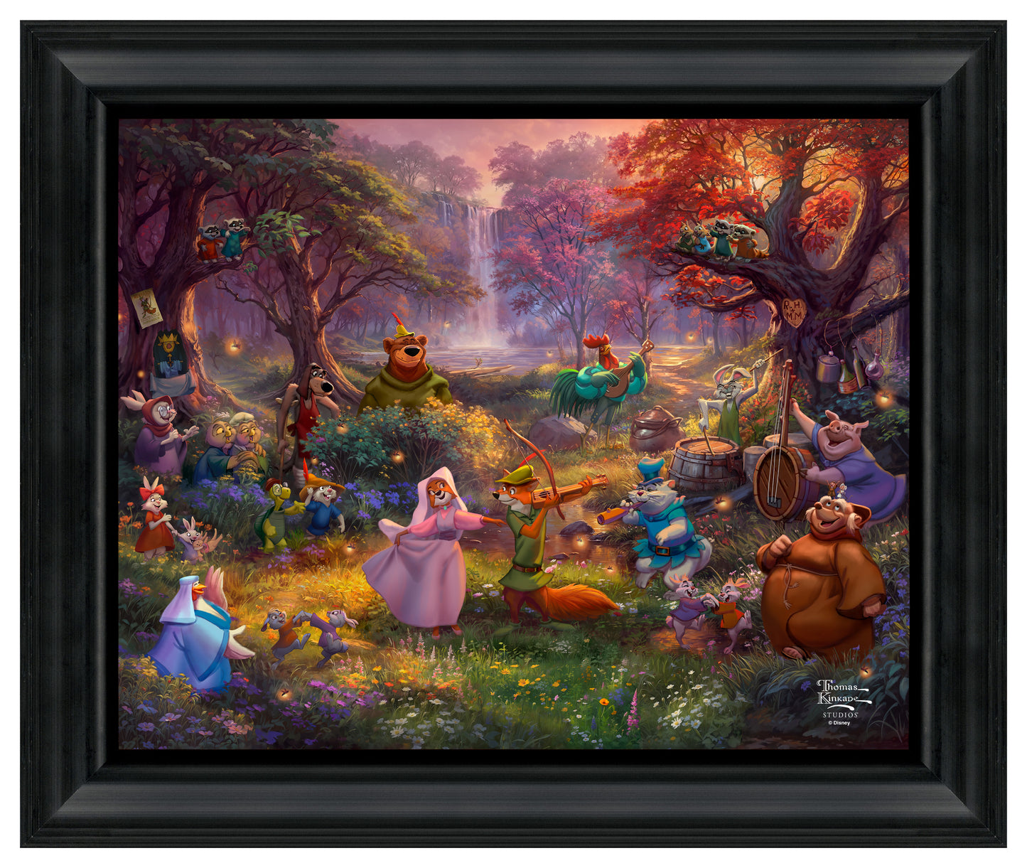 Disney Robin Hood - 16" x 20" Brushstroke Vignette