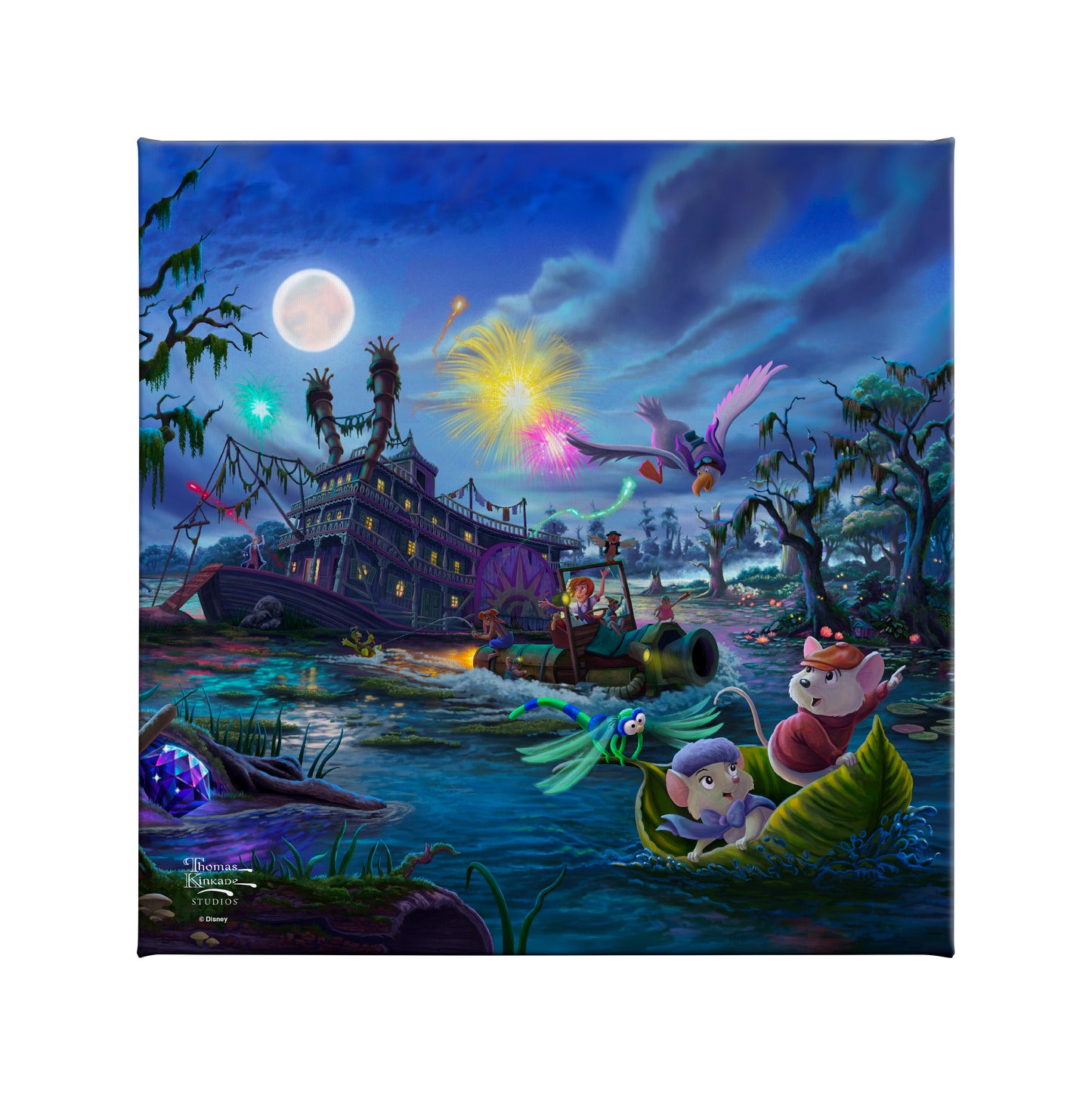 Disney The Rescuers - 14" x 14" Gallery Wrapped Canvas
