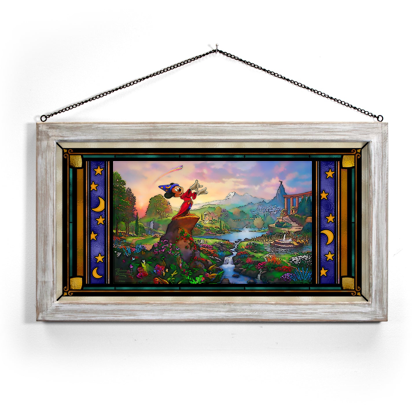 Disney Fantasia - 13" x 23" Stained Glass Art