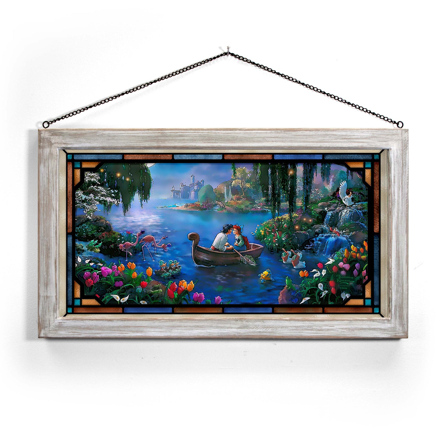 Disney The Little Mermaid II - 13" x 23" Stained Glass Art