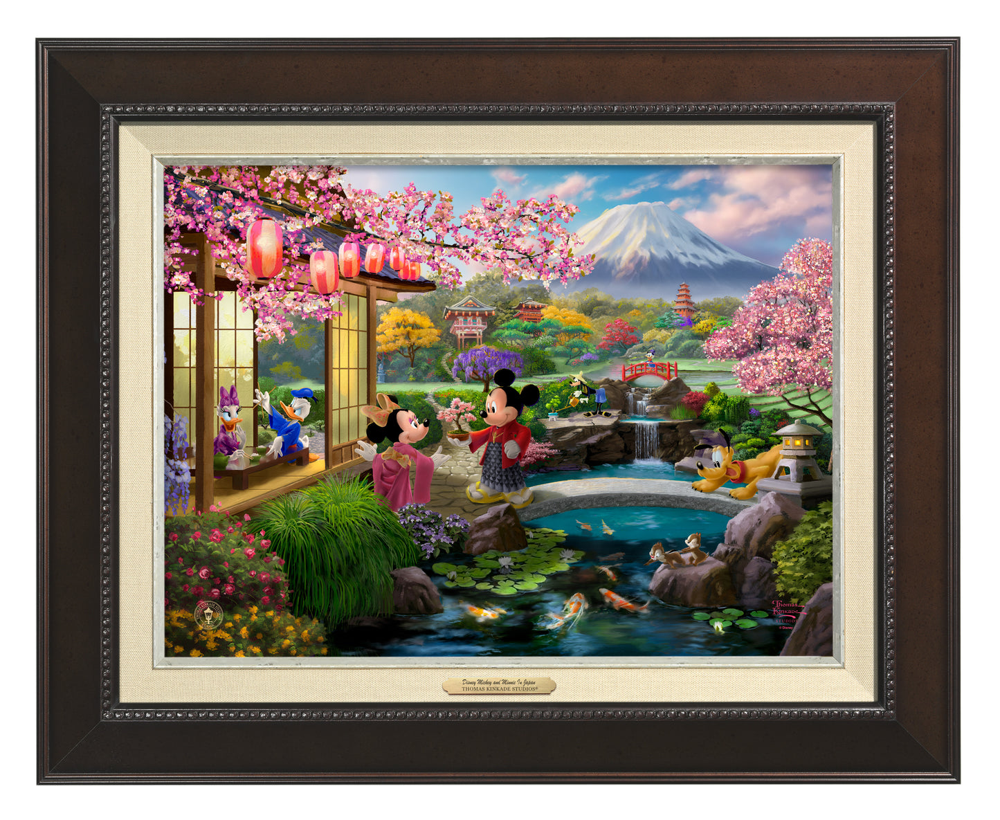 Disney Mickey and Minnie in Japan - Canvas Classics