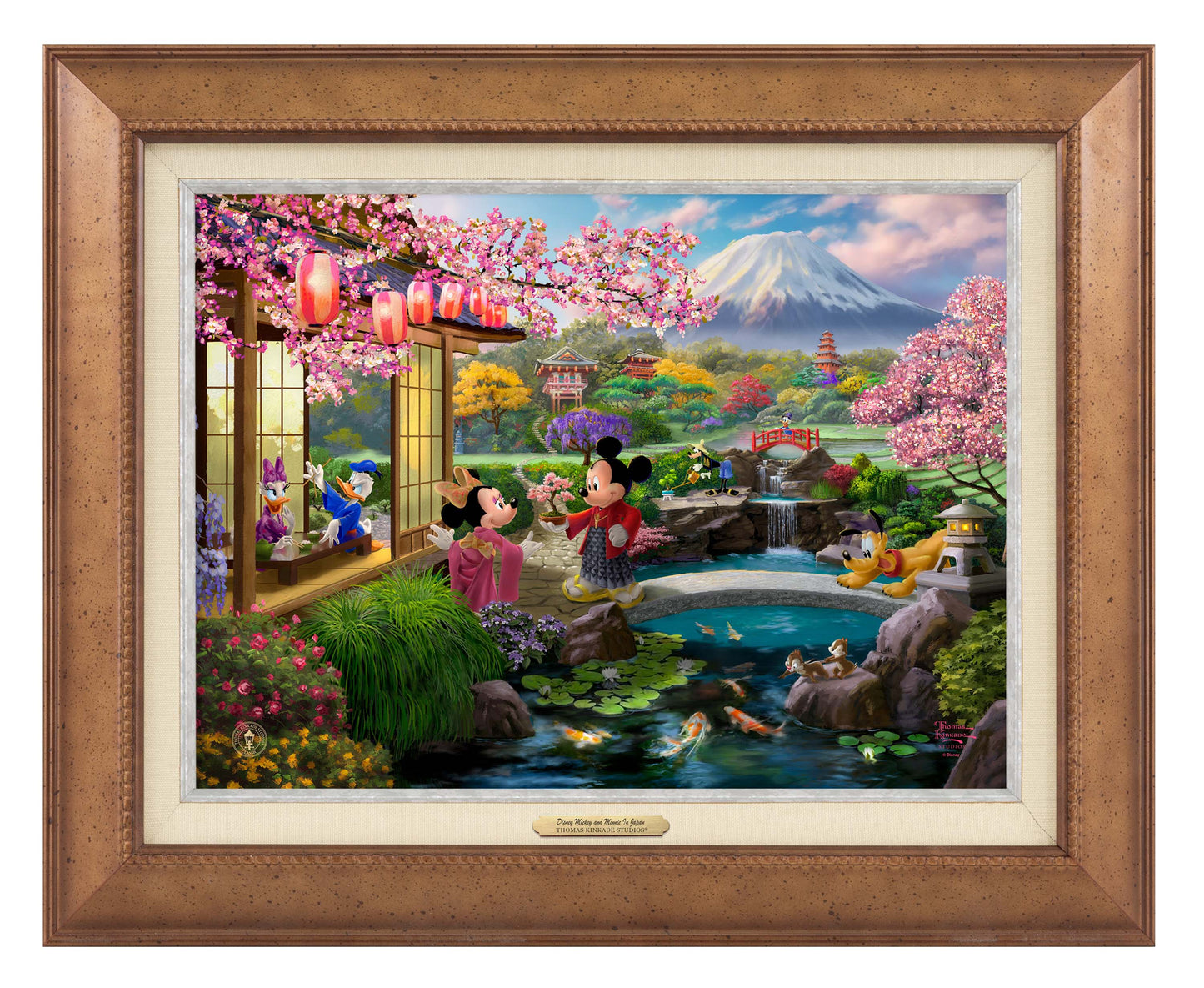Disney Mickey and Minnie in Japan - Canvas Classics