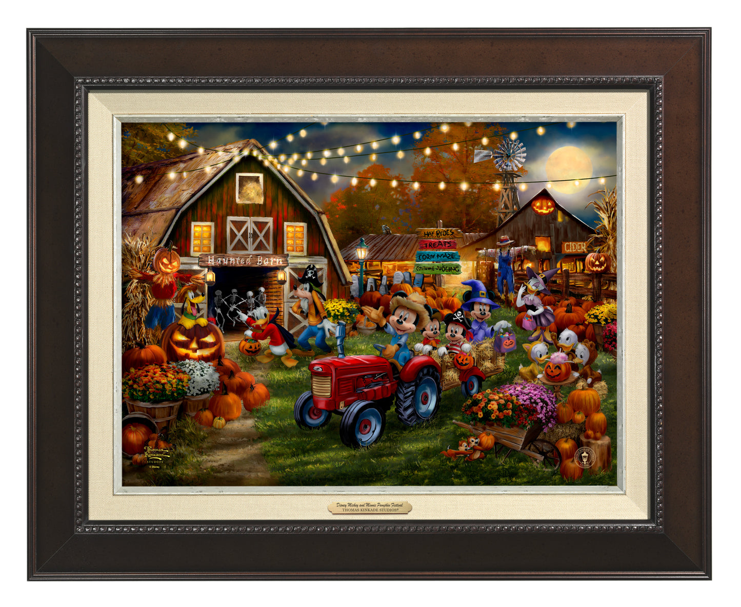 Disney Mickey and Minnie Pumpkin Festival - Canvas Classics
