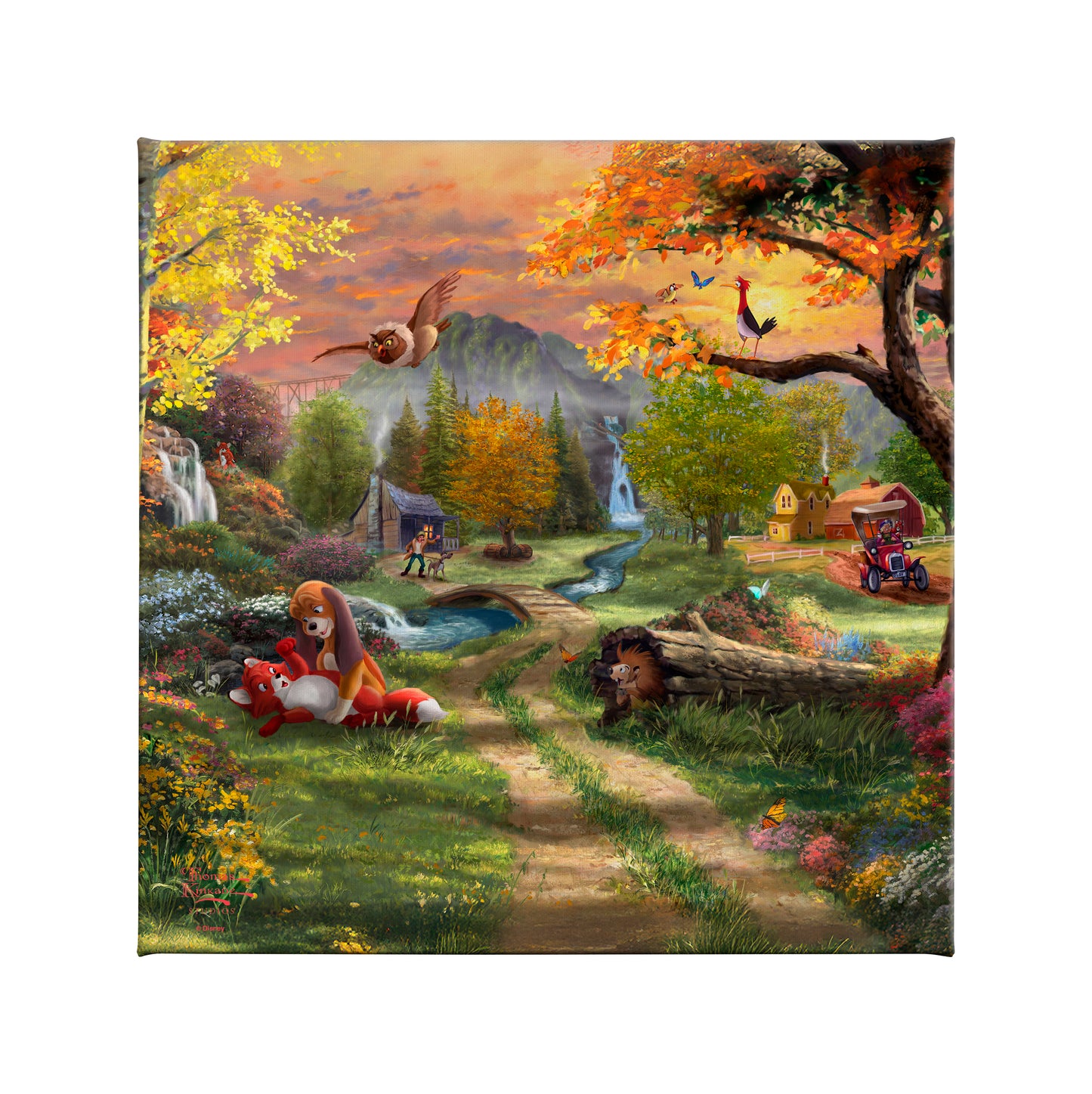 192820_CGW Disney Fox and the Hound 14X14 Gallery Wrap Canvas_F.jpg