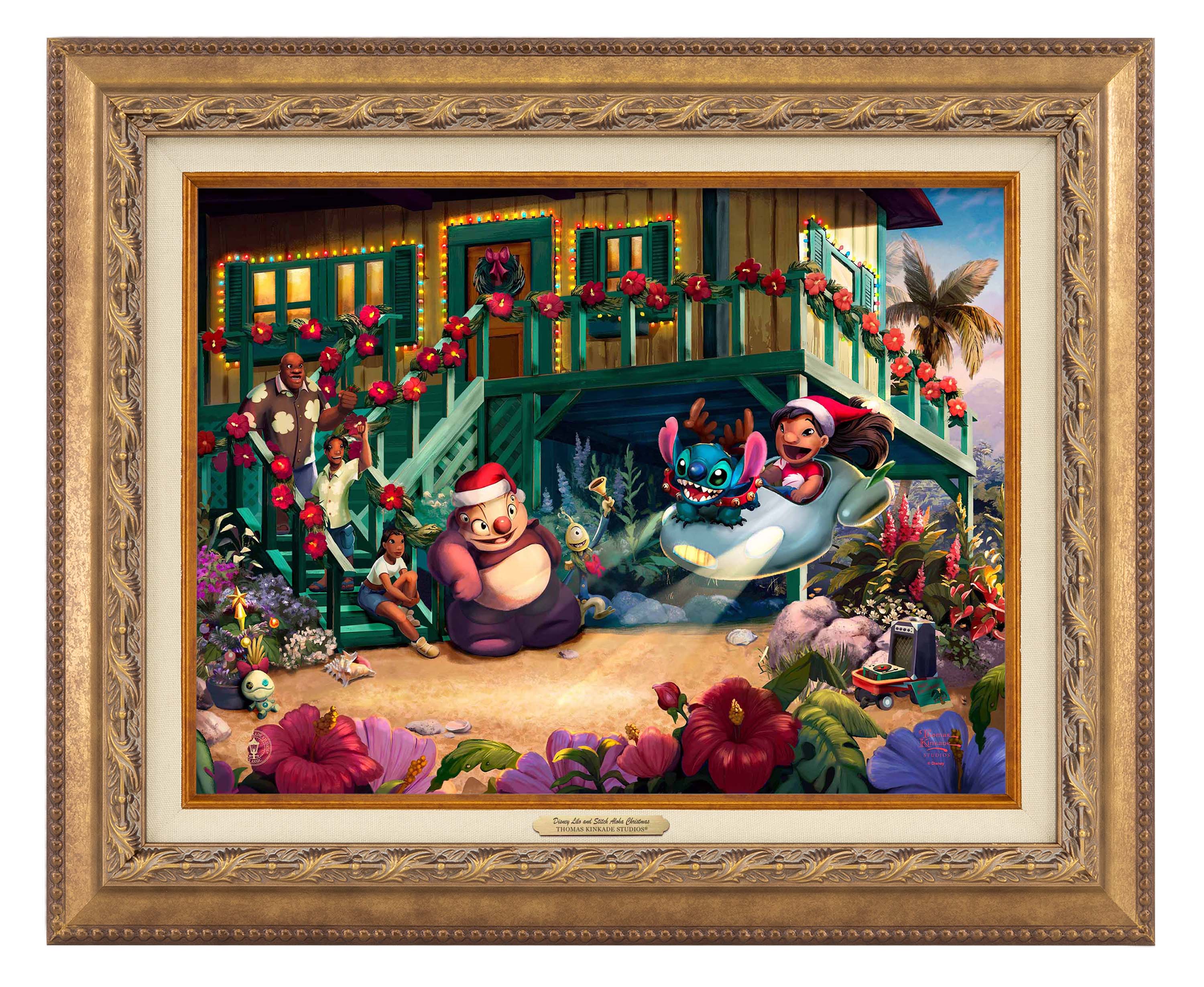 Shop Disney Lilo and Stitch Aloha Christmas - Canvas Classics Wall