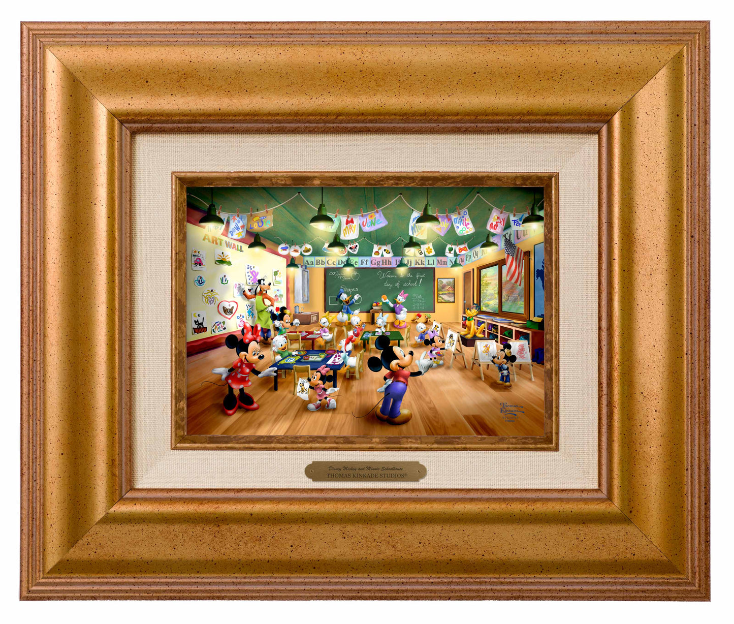 Disney Mickey and Minnie Schoolhouse - Brushworks