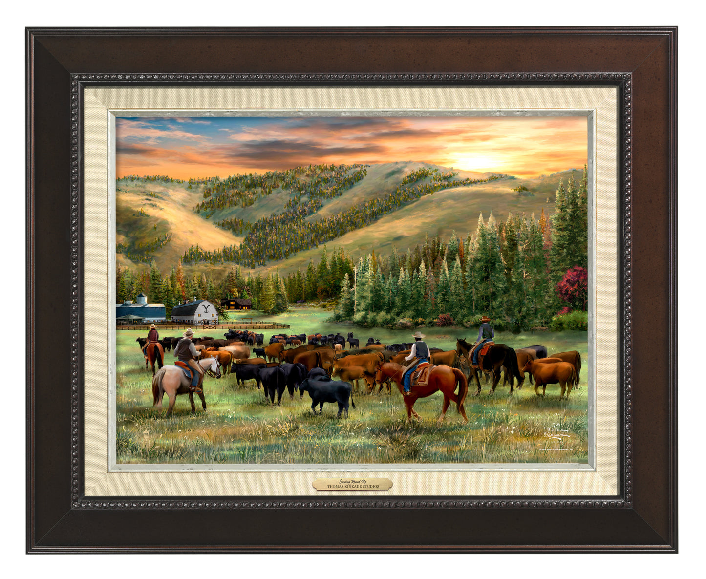 Evening Round-Up - Canvas Classics