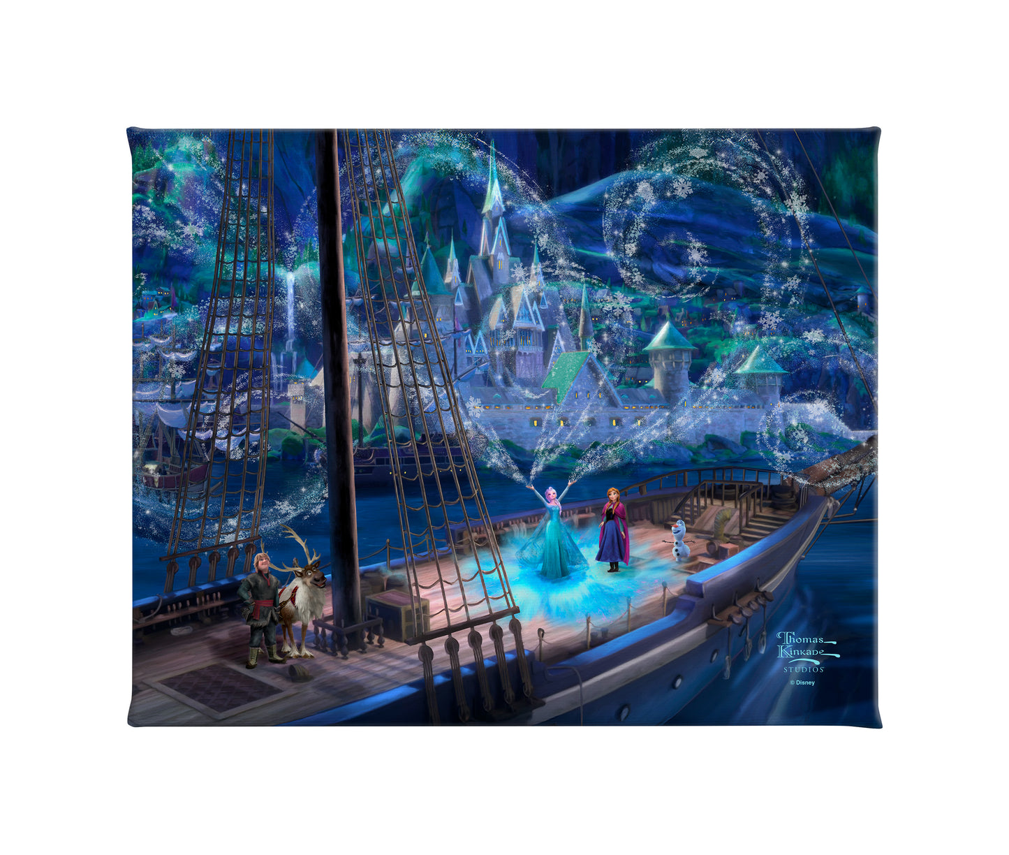 Disney Frozen Love and Magic - 8" x 10" Gallery Wrapped Canvas