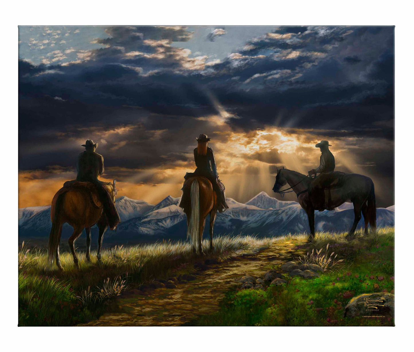 Under the Big Sky - 24" x 30" Gallery Wrapped Canvas