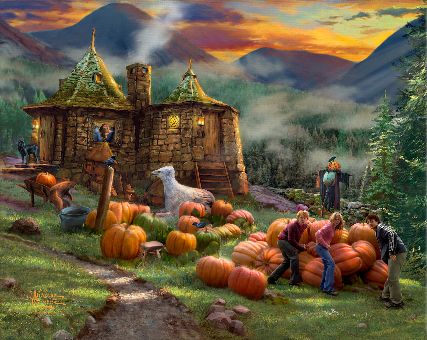 Harry Potter™ Hagrid's Hut - 8" x 10" Gallery Wrapped Canvas