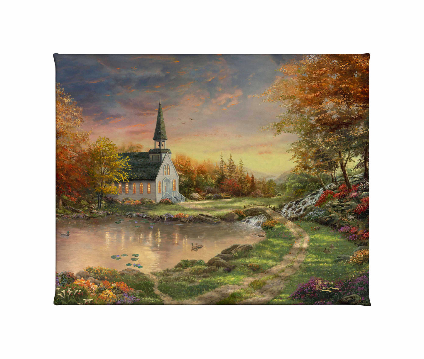 Chapel of Reflection - 8" x 10" Gallery Wrapped Canvas