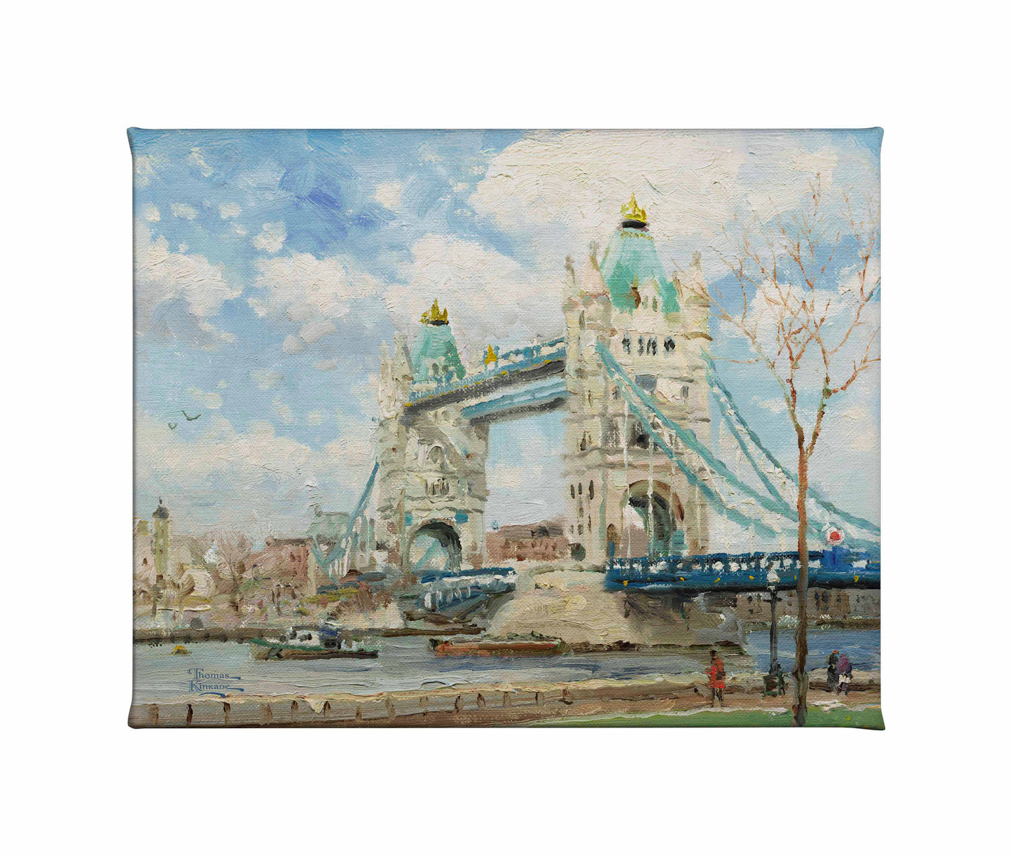 Tower Bridge, London - 8" x 10" Gallery Wrapped Canvas