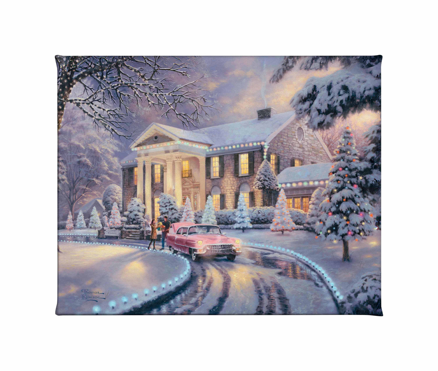Graceland® Christmas - 8" x 10" Gallery Wrapped Canvas