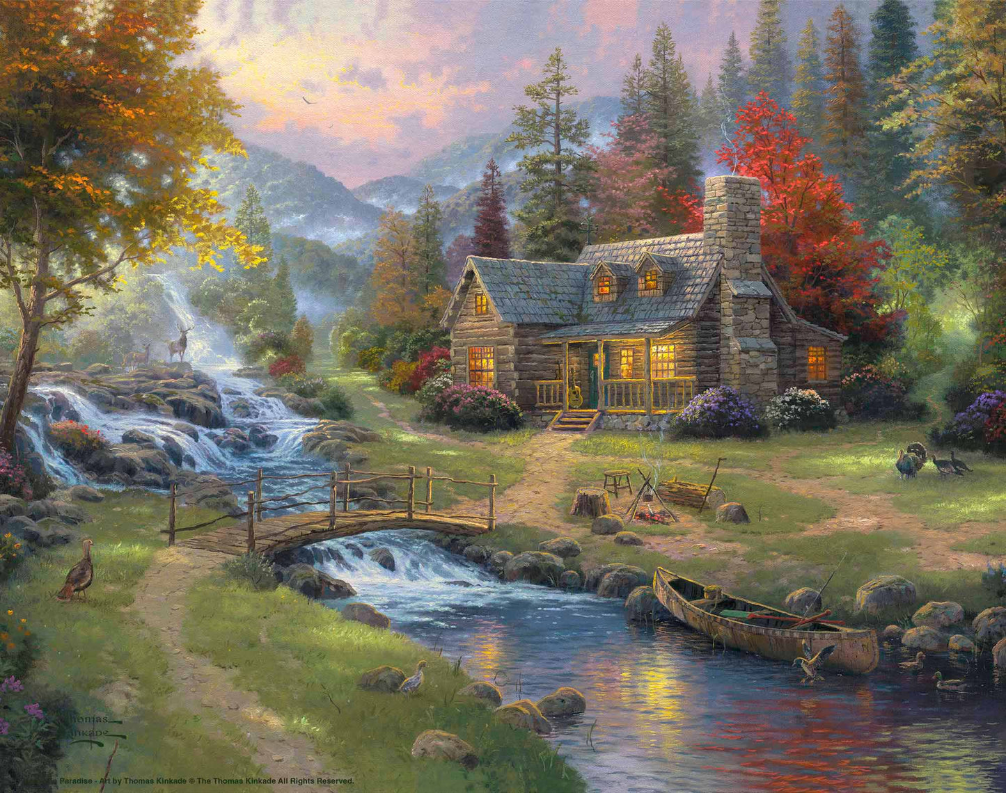 Mountain Paradise - Art Prints