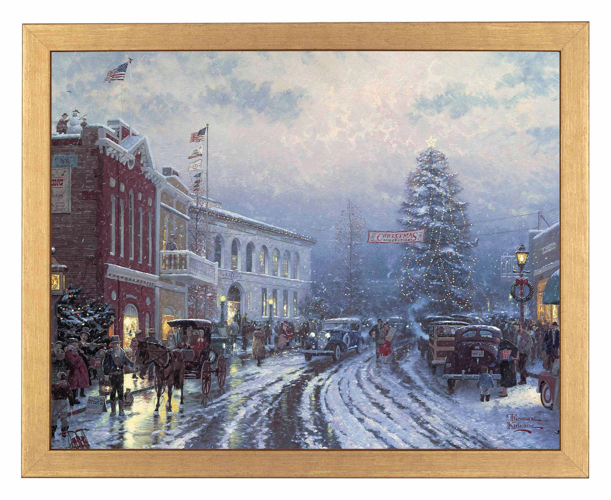 Christmas at the Courthouse - Art Prints