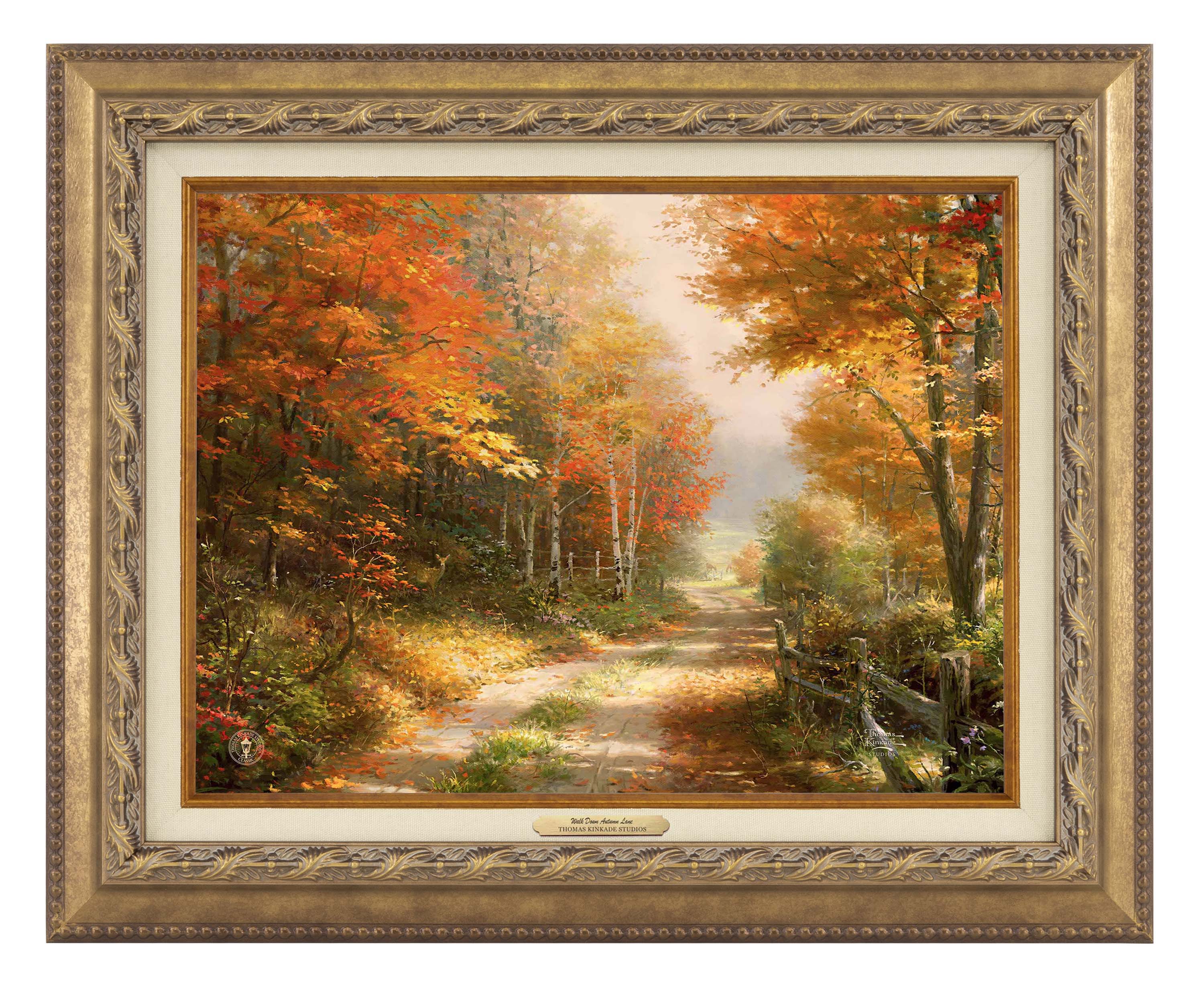 Shop A Walk Down Autumn Lane - Canvas Classics Wall Art From