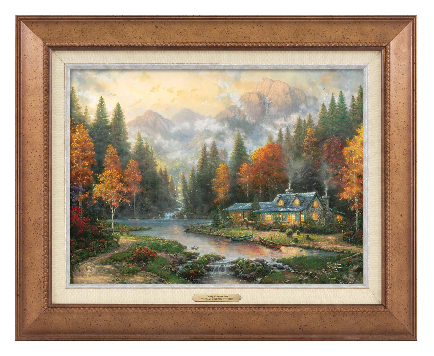 Evening at Autumn Lake - Canvas Classics