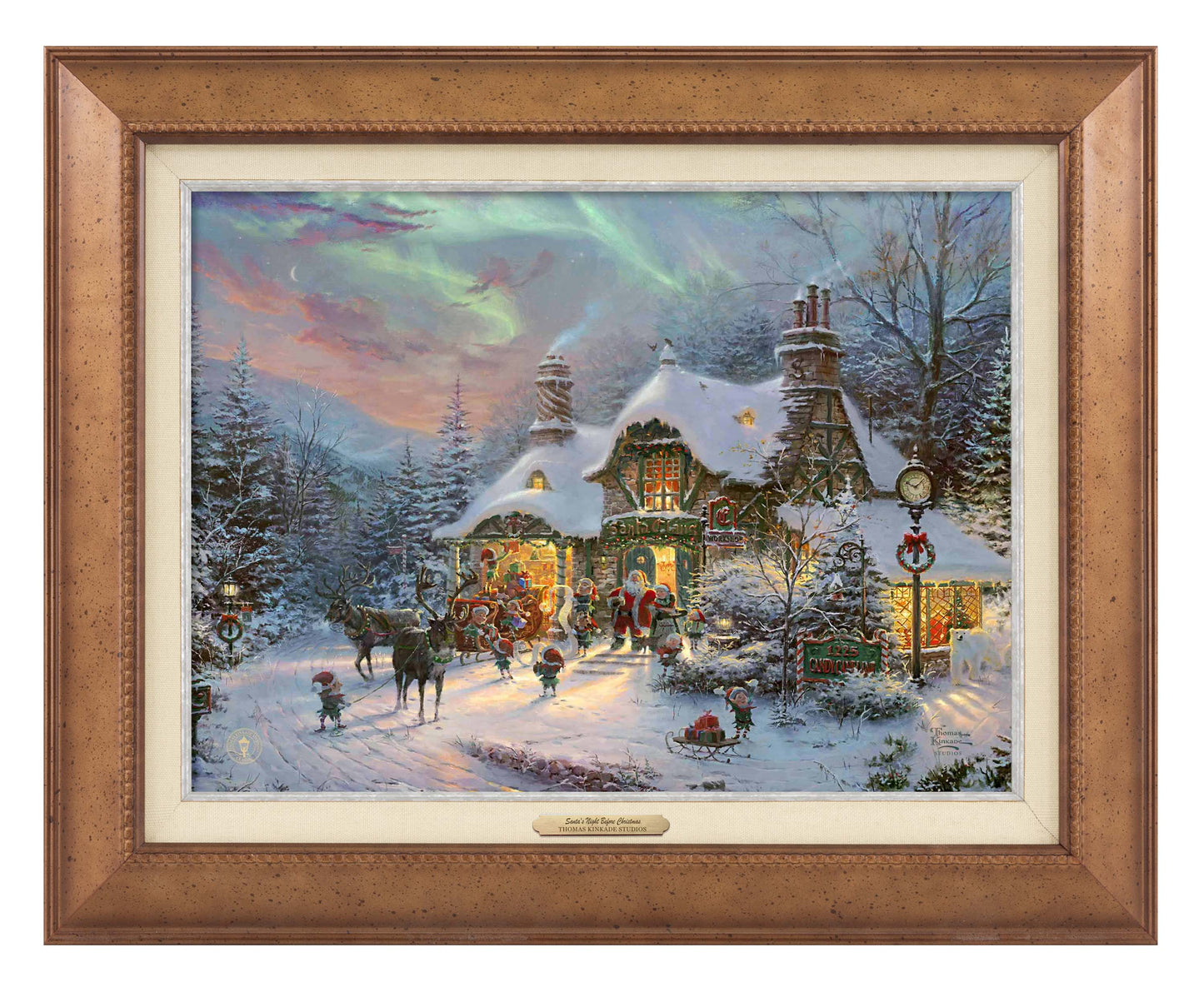 Santa's Night Before Christmas - Canvas Classics