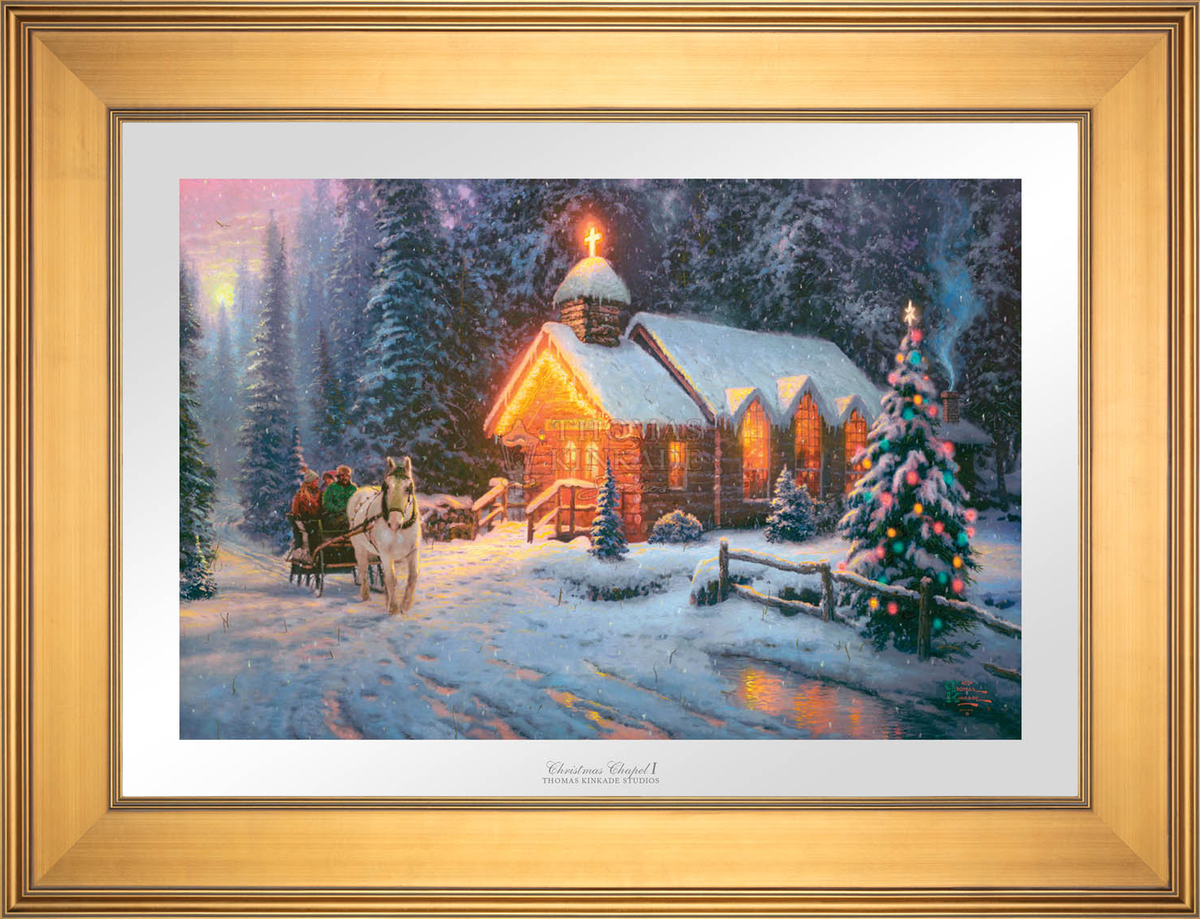 Christmas Chapel I - Limited Edition Paper