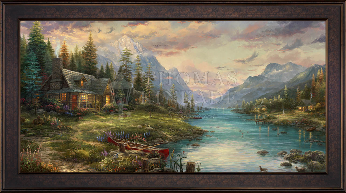A Father's Perfect Day - Limited Edition Canvas