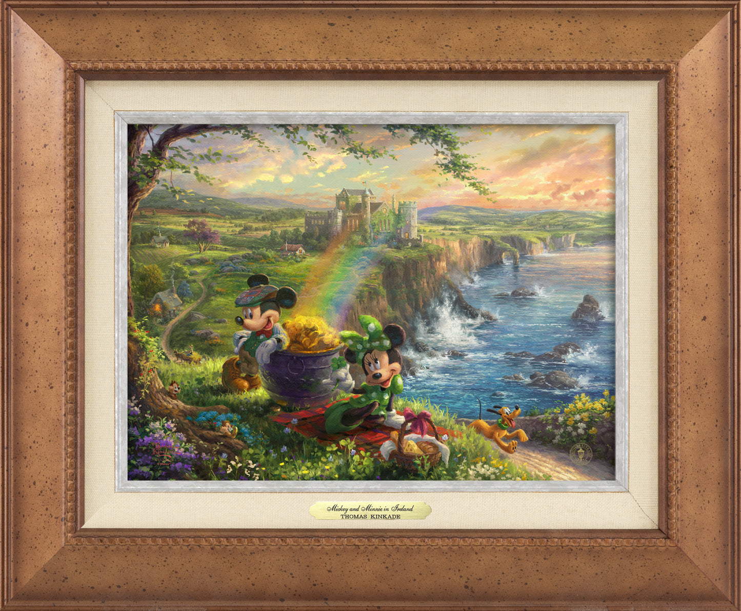 Disney Mickey and Minnie in Ireland - Canvas Classics