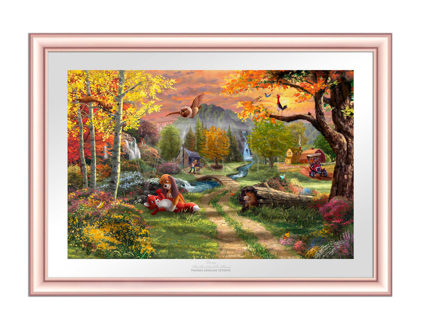 Disney The Fox and the Hound - Limited Edition Paper