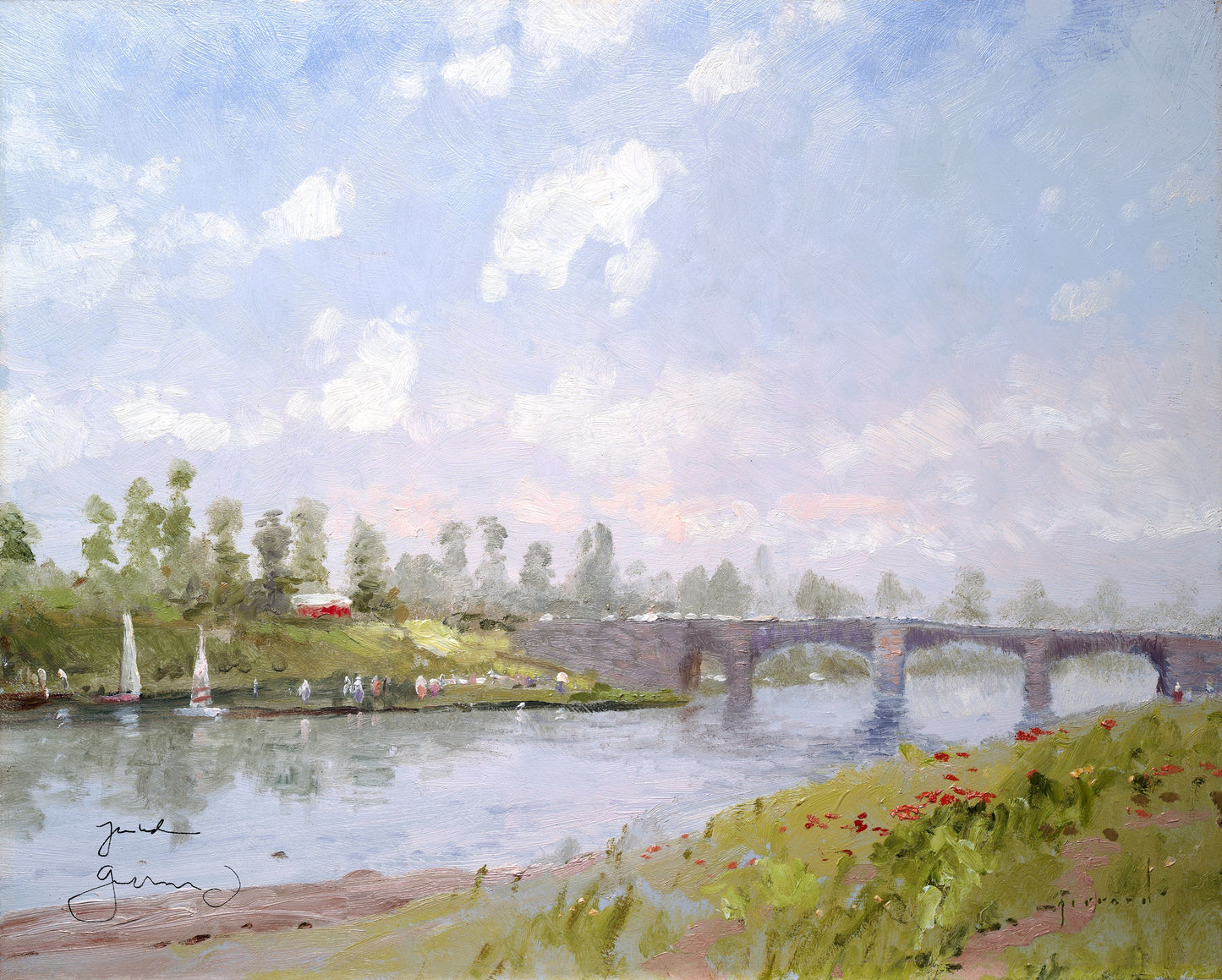 The Riverbank - Limited Edition Canvas