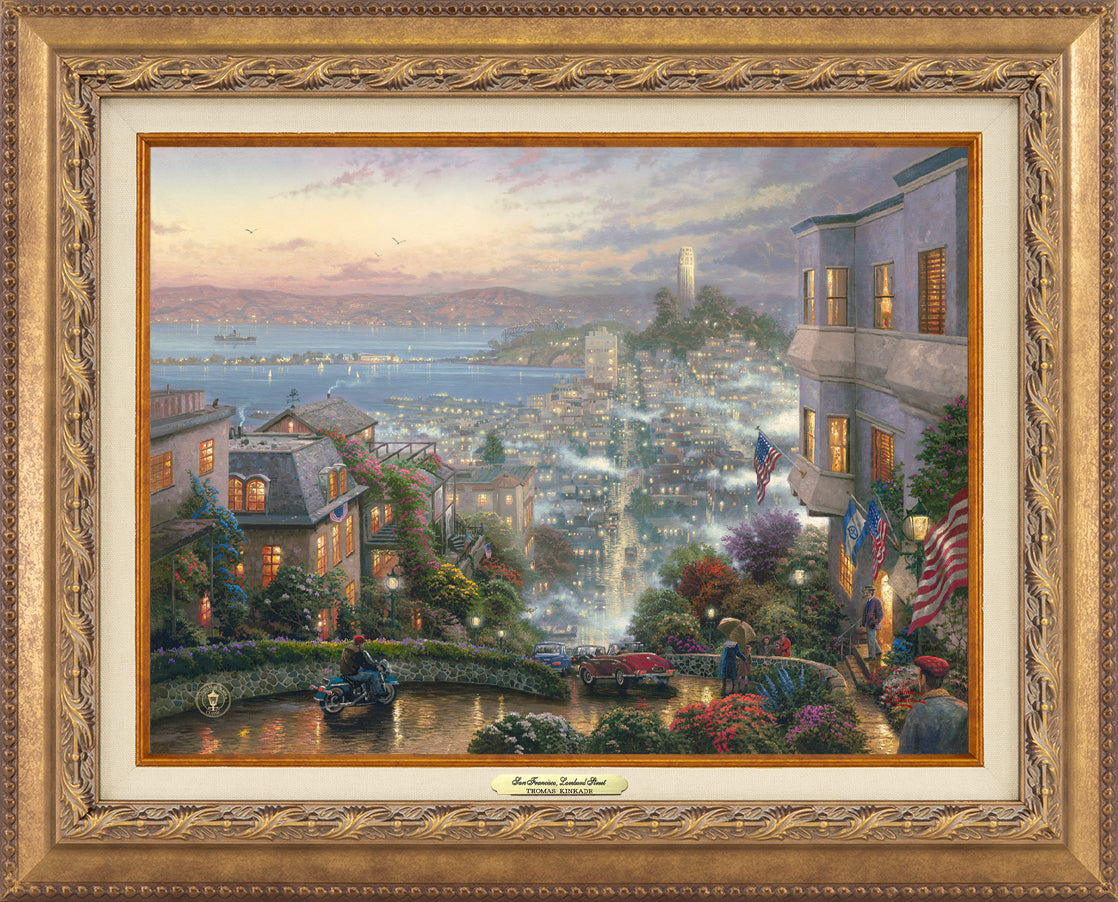 Shop San Francisco, Lombard Street - Canvas Classics Wall Art From