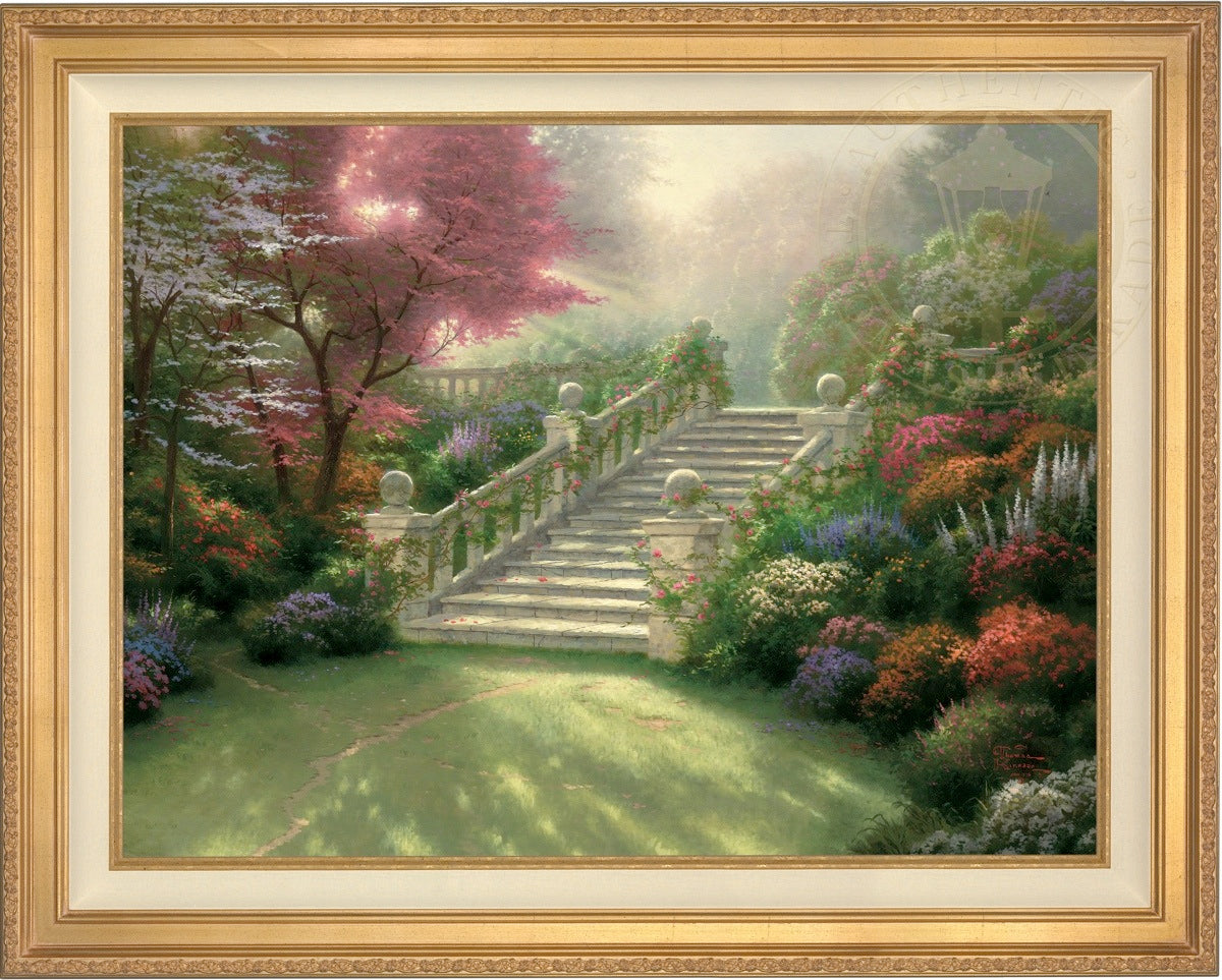 *RARE* Stairway to Paradise Standard Numbered Canvas Antique Gold 30" x 40" #407