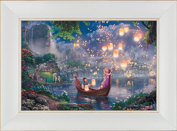 Disney Tangled - Personalized Framed Canvas