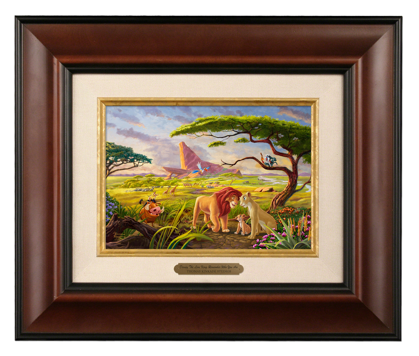 BRW_Disney_LionKingRememberWhoYouAre_153362_5x7_Framed_Burl.jpg