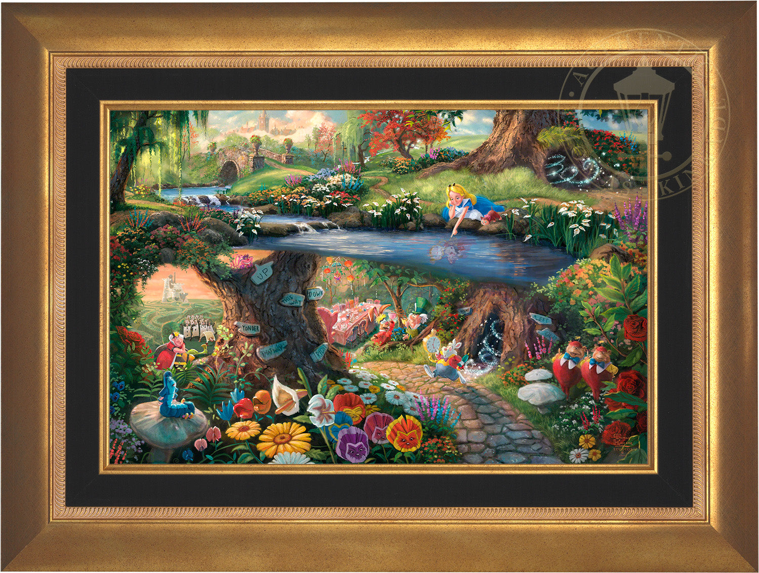 Disney Alice in Wonderland - Jewel Edition Art – Thomas Kinkade