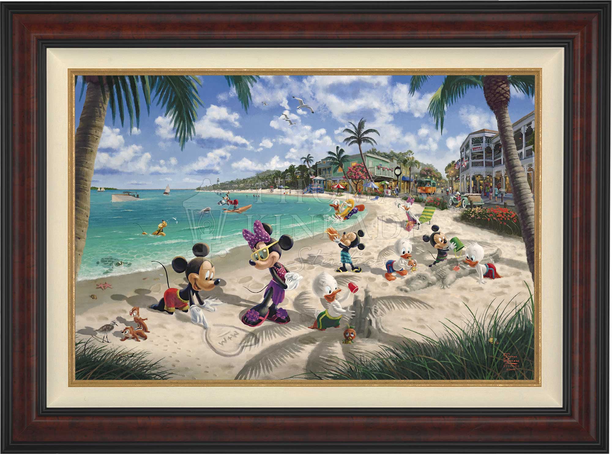 Disney Mickey and Minnie in Florida - Limited Edition Canvas