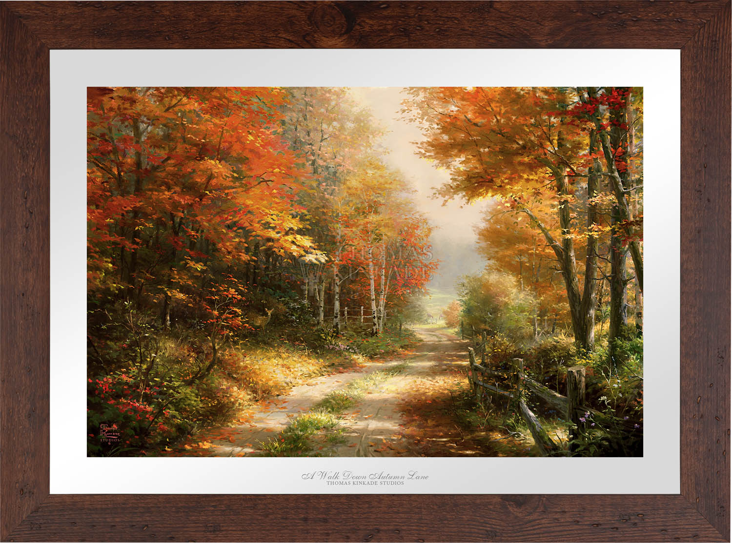 A Walk Down Autumn Lane - Limited Edition Paper Limited Edition